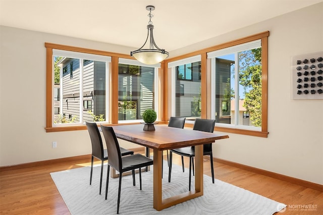 11226 NE 67th St, Kirkland, WA 98033 - dining area with light wood-style floors