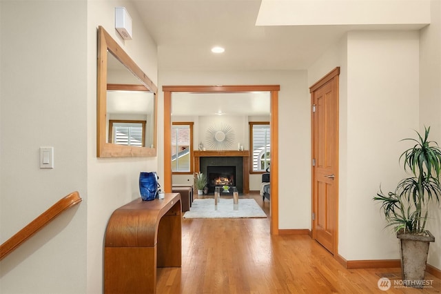 11226 NE 67th St, Kirkland, WA 98033 - hall featuring light wood-style flooring and recessed lighting