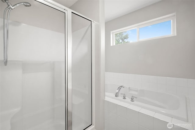 8077 165th Ln NE, Redmond, WA 98052 - full bathroom with a stall shower and a bath