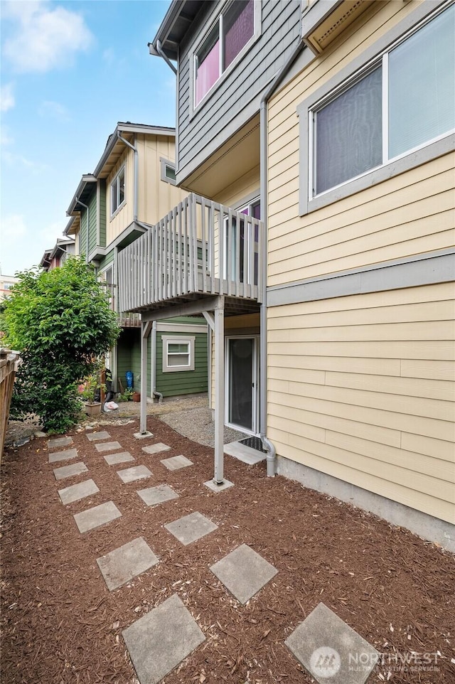 8077 165th Ln NE, Redmond, WA 98052 - view of patio featuring a wooden deck