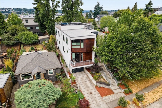 4113 Palatine Ave N, Seattle, WA 98103 - aerial view of property and surrounding area