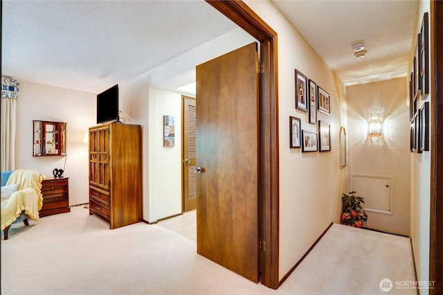 3500 SW 325th St, Federal Way, WA 98023 - hall with light carpet and a textured ceiling