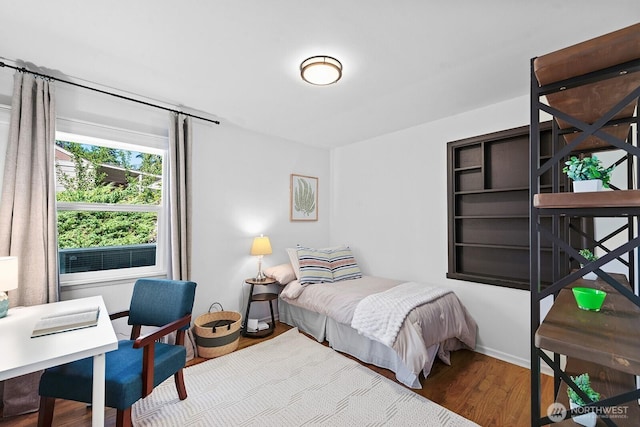 1528 NE 166th St, Shoreline, WA 98155 - bedroom with wood finished floors