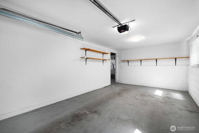 1528 NE 166th St, Shoreline, WA 98155 - garage featuring a garage door opener