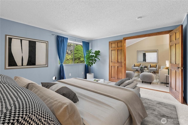 2514 174th Ave NE, Redmond, WA 98052 - carpeted bedroom featuring a textured ceiling