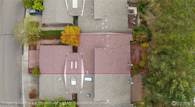 2514 174th Ave NE, Redmond, WA 98052 - view of subject property with property boundaries highlighted