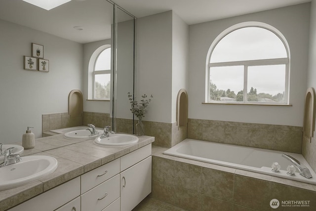 34801 30th Ave SW, Federal Way, WA 98023 - full bath with a bath and double vanity