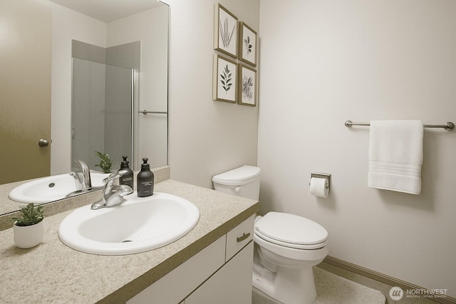 34801 30th Ave SW, Federal Way, WA 98023 - full bathroom featuring vanity and toilet
