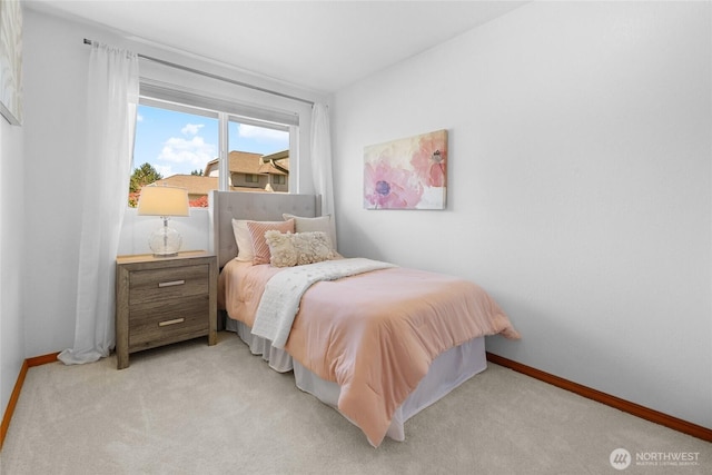 23303 13th Pl W, Bothell, WA 98021 - bedroom with baseboards and light carpet