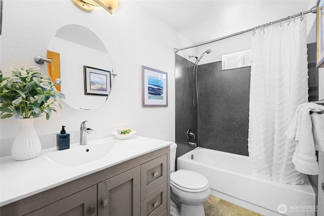 23303 13th Pl W, Bothell, WA 98021 - full bathroom featuring shower / tub combo and vanity