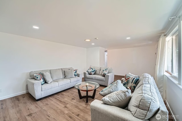 721 S 304th St, Federal Way, WA 98003 - living room featuring light wood finished floors and recessed lighting