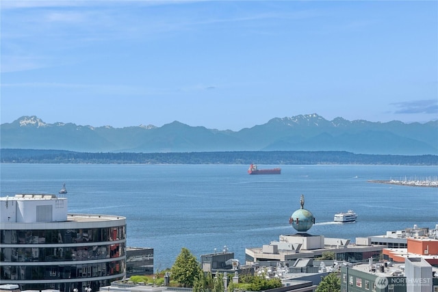 2911 2nd Ave Unit 1117, Seattle, WA 98121 - water view with mountains