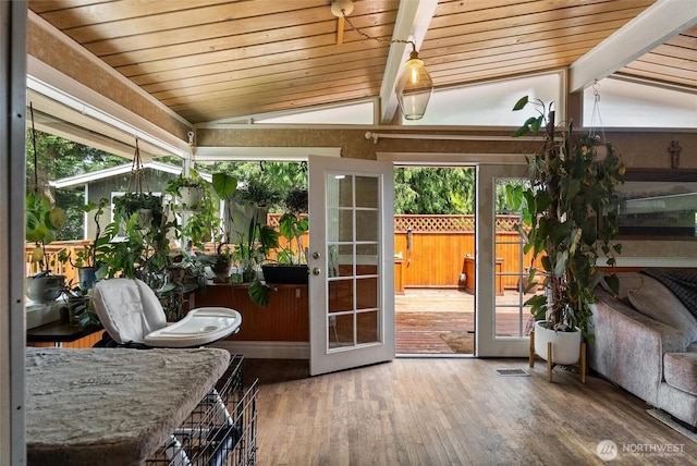 22616 88th Ave W, Edmonds, WA 98026 - sunroom featuring french doors and healthy amount of natural light