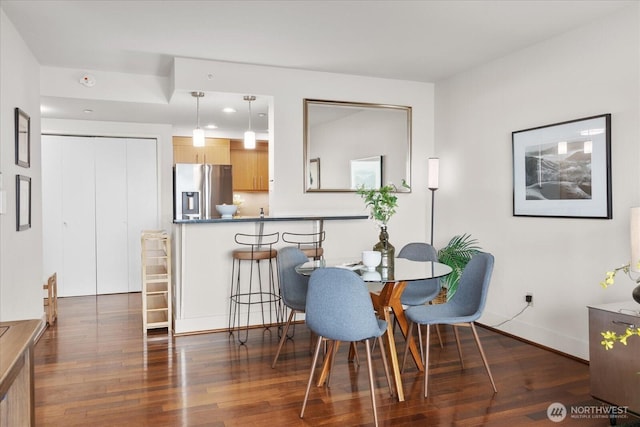 1415 2nd Ave NE Unit 1801, Seattle, WA 98101 - dining space featuring wood finished floors and recessed lighting