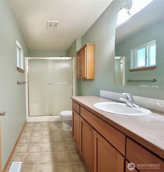 4544 Durham St SE, Lacey, WA 98503 - bathroom featuring vanity and a shower stall