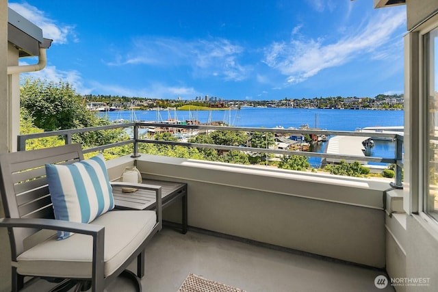 2400 8th Ave N Unit 2, Seattle, WA 98109 - balcony with a water view