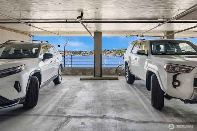 2400 8th Ave N Unit 2, Seattle, WA 98109 - parking deck featuring a water view