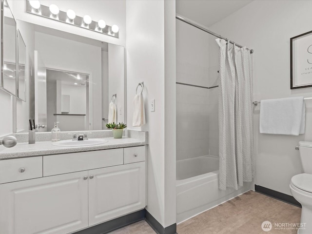 2415 2nd Ave Unit 541, Seattle, WA 98121 - bathroom featuring vanity and shower / tub combo