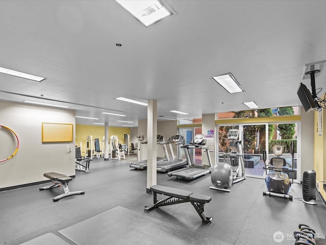 2415 2nd Ave Unit 541, Seattle, WA 98121 - gym featuring plenty of natural light