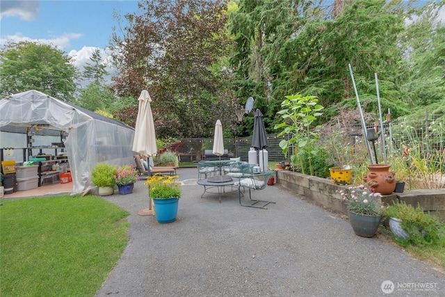 6808 243rd Ave E, Buckley, WA 98321 - view of patio / terrace featuring outdoor dining space