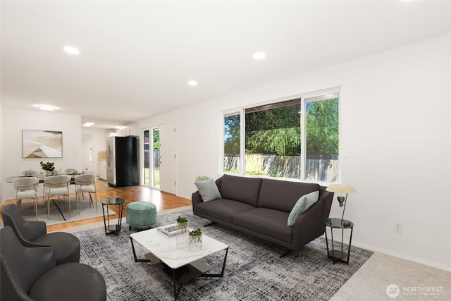 16548 115th Ave SE, Renton, WA 98055 - living room with healthy amount of natural light and recessed lighting