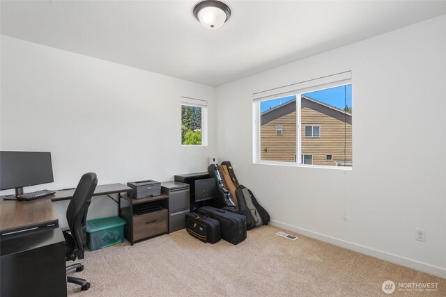 6821 9th St E, Fife, WA 98424 - carpeted office space featuring baseboards