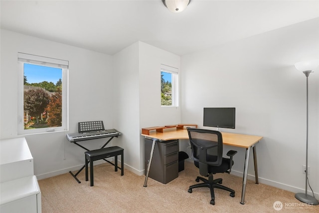 6821 9th St E, Fife, WA 98424 - office with carpet floors and plenty of natural light