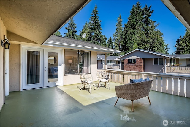 20632 76th Ave W Unit 4, Edmonds, WA 98026 - view of patio / terrace with french doors