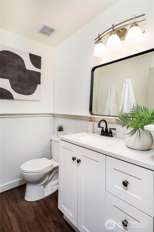 20632 76th Ave W Unit 4, Edmonds, WA 98026 - half bathroom with wood finished floors and vanity