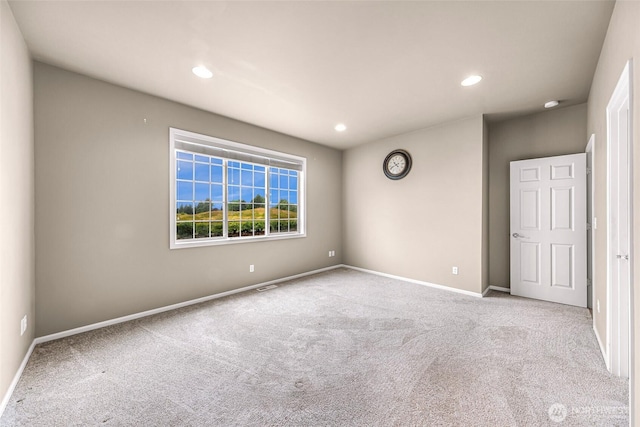 1725 Harrison Pl Unit 104, Lynden, WA 98264 - carpeted spare room with recessed lighting
