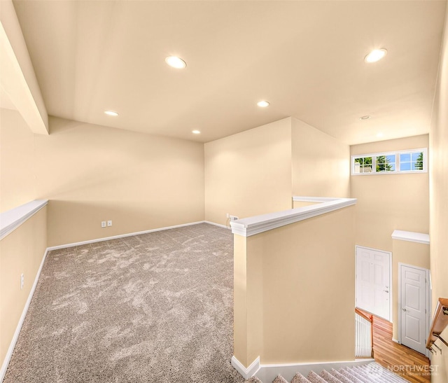 1725 Harrison Pl Unit 104, Lynden, WA 98264 - carpeted empty room featuring recessed lighting and baseboards