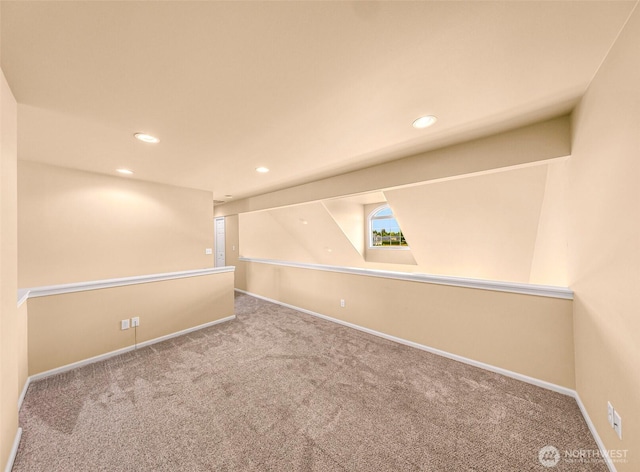 1725 Harrison Pl Unit 104, Lynden, WA 98264 - spare room featuring carpet floors and recessed lighting