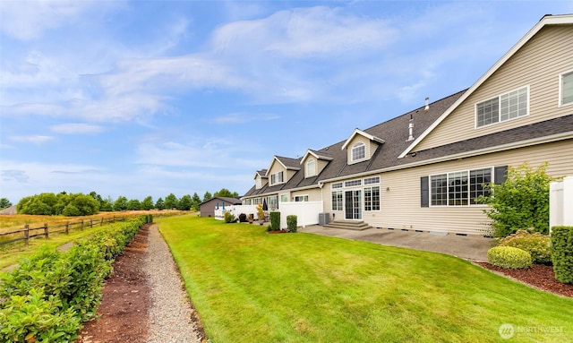 1725 Harrison Pl Unit 104, Lynden, WA 98264 - view of yard with a patio