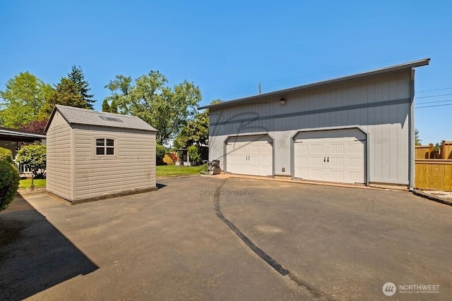 1727 E 64th St, Tacoma, WA 98404 - view of detached garage