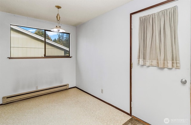 1200 Lenora Ct, Bellingham, WA 98225 - empty room featuring baseboard heating and baseboards