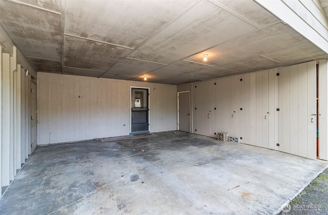 1200 Lenora Ct, Bellingham, WA 98225 - garage with wooden walls