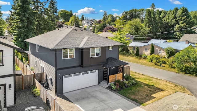830 Mill Ave, Snohomish, WA 98290 - view of front of property featuring roof with shingles, a garage, and driveway