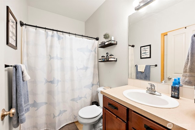 6036 Park St E, Fife, WA 98424 - full bathroom with vanity and curtained shower