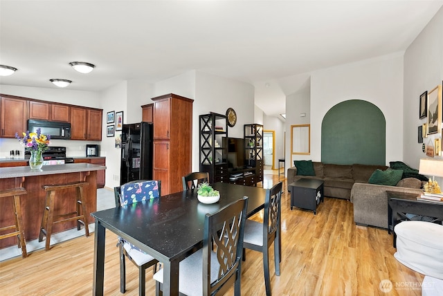 6036 Park St E, Fife, WA 98424 - dining space with light wood-type flooring
