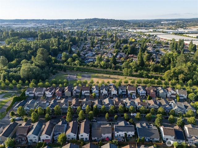 6036 Park St E, Fife, WA 98424 - aerial overview of property's location with nearby suburban area