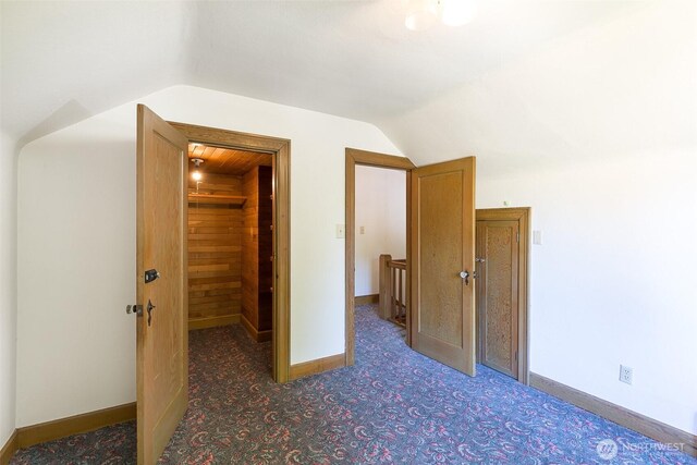 314 E 2nd St, Port Angeles, WA 98362 - bonus room featuring lofted ceiling and carpet floors