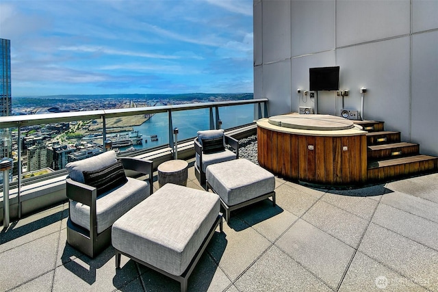 1521 2nd Ave Unit 3801, Seattle, WA 98101 - view of patio / terrace