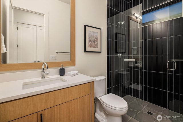11618 NE 111th St, Kirkland, WA 98033 - full bathroom with vanity and a shower stall