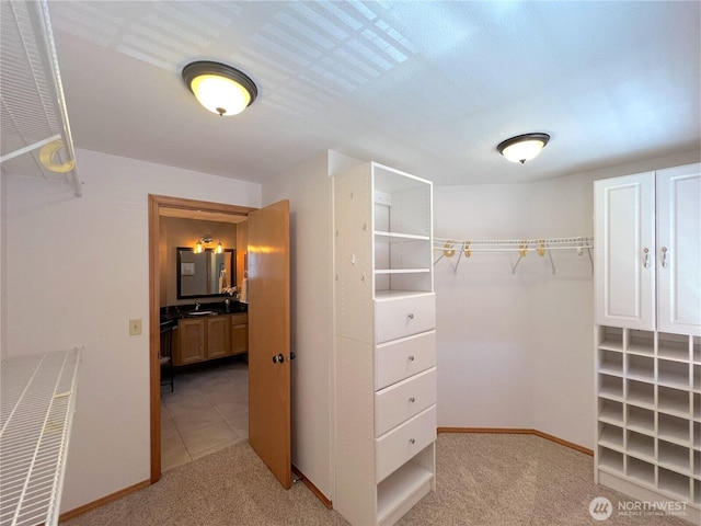 26504 126th Pl SE, Kent, WA 98030 - spacious closet featuring light colored carpet