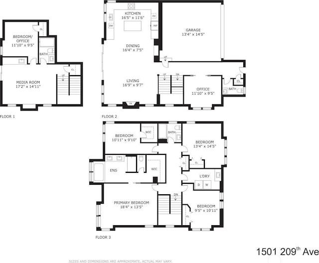 1501 209th Ave NE, Sammamish, WA 98074 - view of room layout