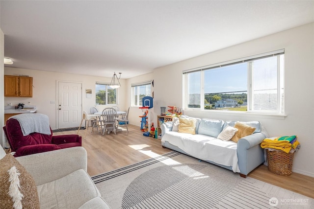 4421 Sucia Dr, Ferndale, WA 98248 - living area featuring light wood-style floors