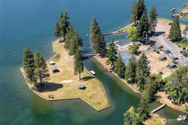 2417 179th Ave E, Lake Tapps, WA 98391 - drone / aerial view of a nearby body of water