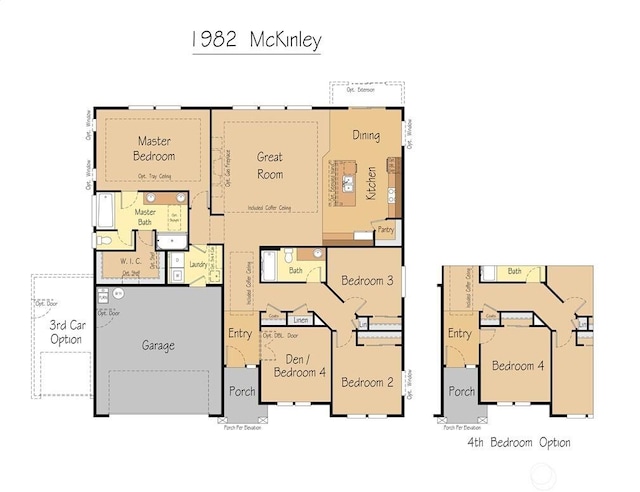 1118 26th St NW, Puyallup, WA 98373 - view of room layout