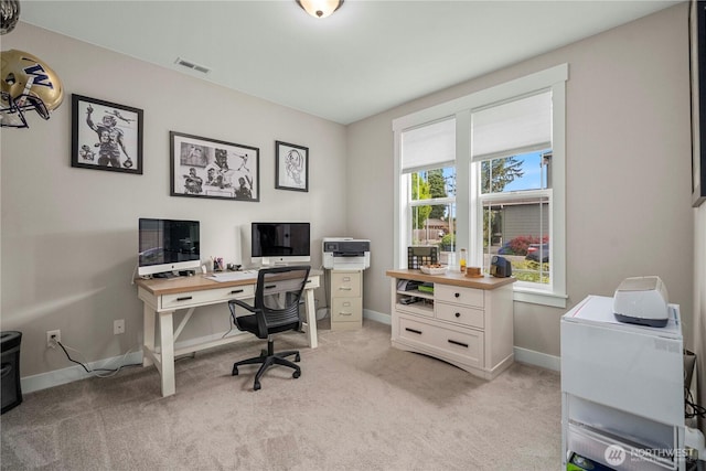 1118 26th St NW, Puyallup, WA 98373 - office space featuring baseboards and light carpet