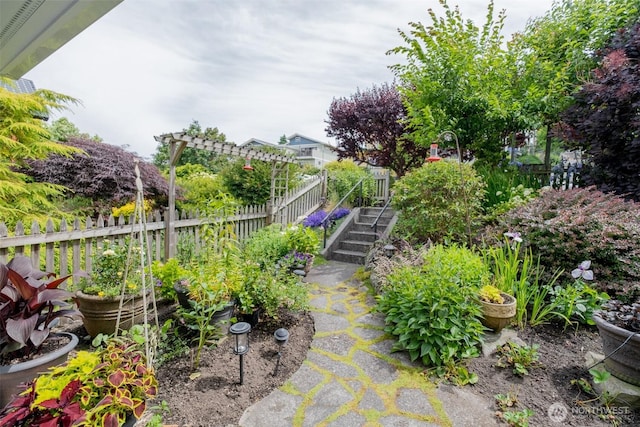618 12th St, Bellingham, WA 98225 - view of yard featuring stairs